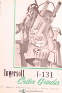 Ingersoll-Ingersoll 30\" Cutter Grinder Instruciton Manual Year (1961)-30\"-01